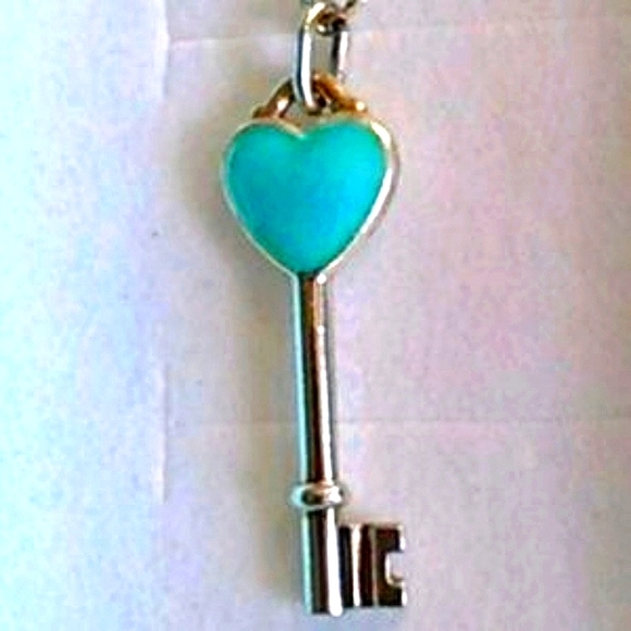 Tiffany & Co. Enamel Blue Key - Picture 3 of 13